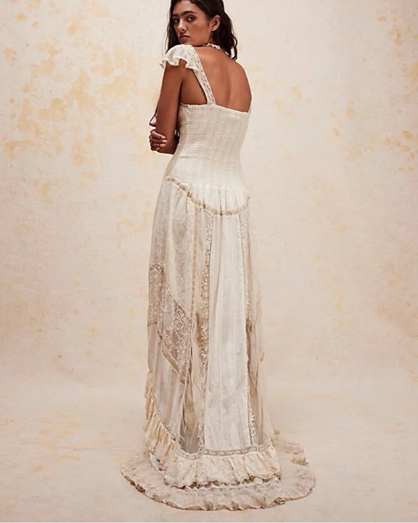 LoveShackFancy Saskia Dress by LoveShackFancy - Pickle