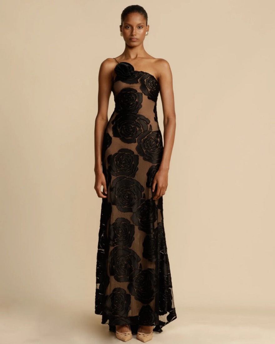 Arcina Ori Marcella Black Floral Dress by Arcina Ori - Pickle