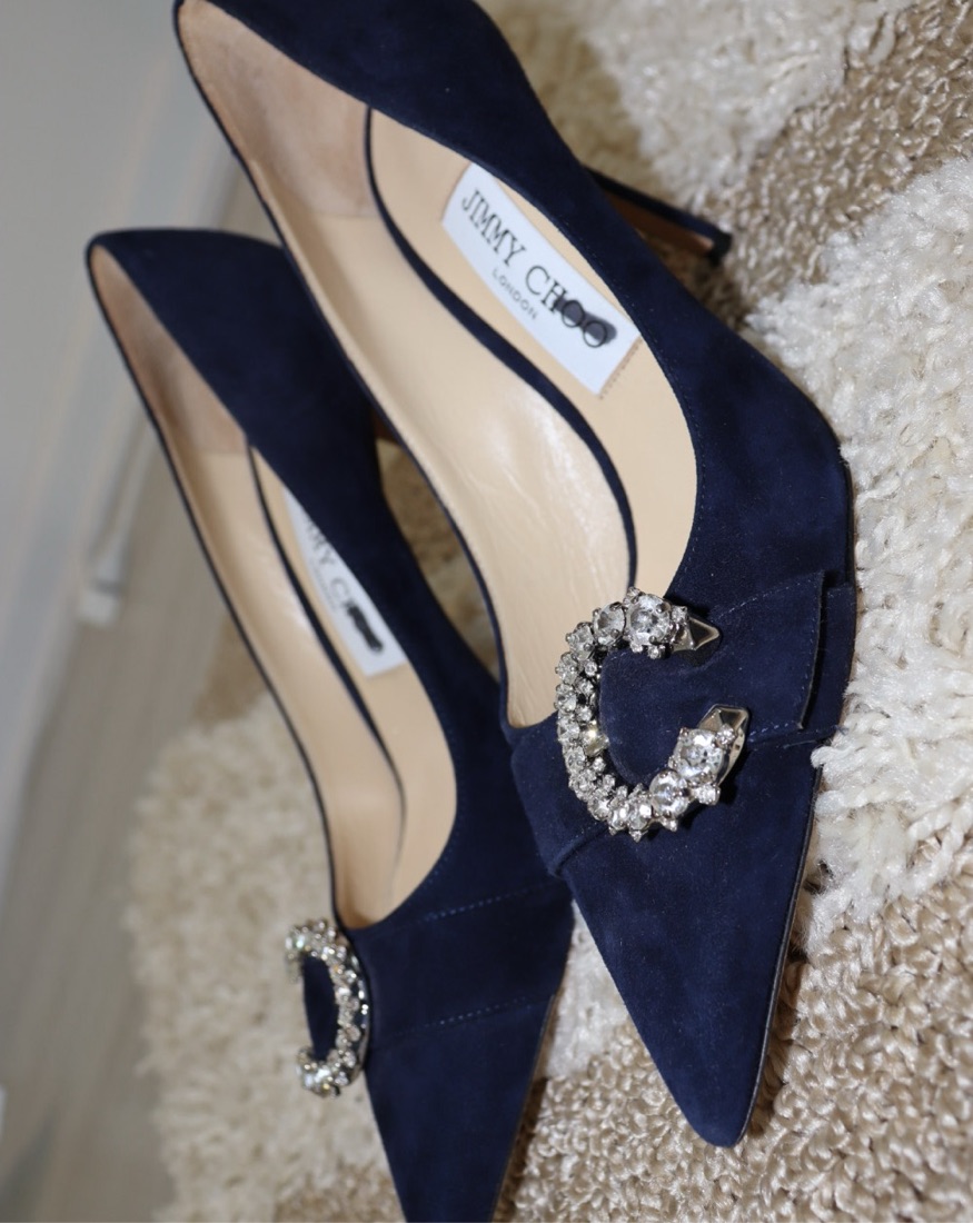 JIMMY CHOO　SARESA 65 NAP　LATTE34 JIMMY CHOO SARESA 65 NAP LATTE34 White Mesh Pointed-Toe Pumps with