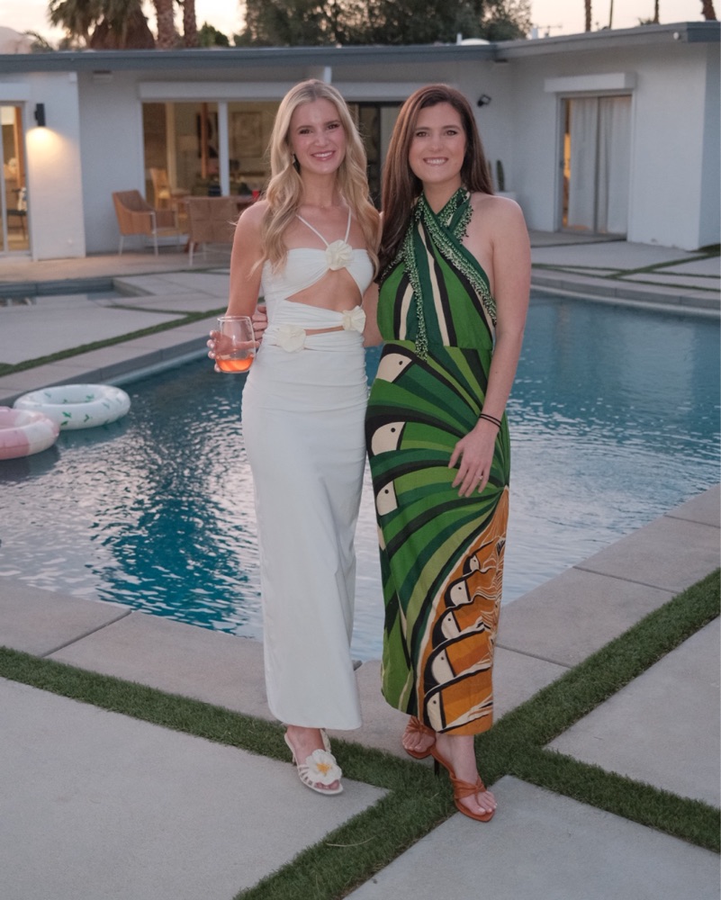 Farm Rio Linen Toucan Tree Midi Dress by Farm Rio - Pickle