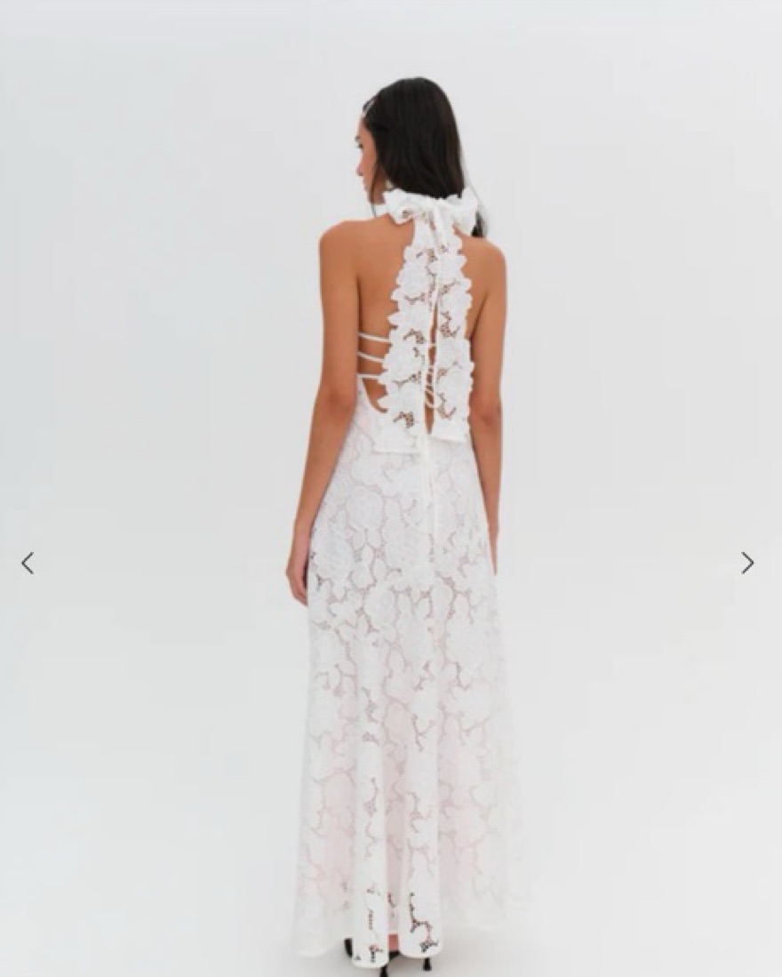 For Love & Lemons Astoria Lace Maxi by For Love & Lemons - Pickle