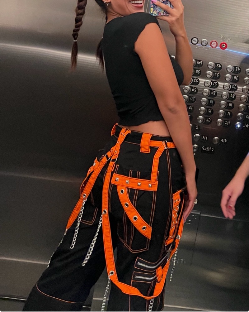 Cyber Gothic Chain Pants by TRIPP NYC - Pickle