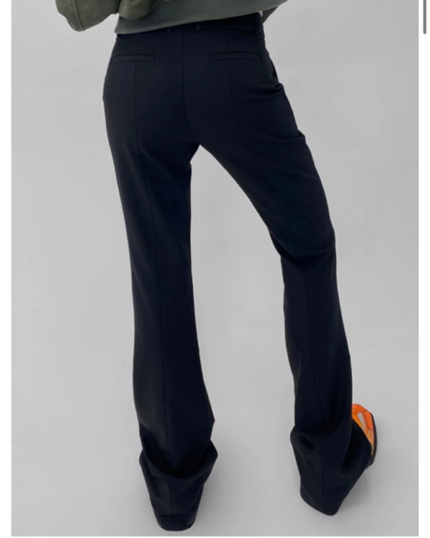 Frankie Shop Charley Bootcut Pants by The Frankie Shop - Pickle