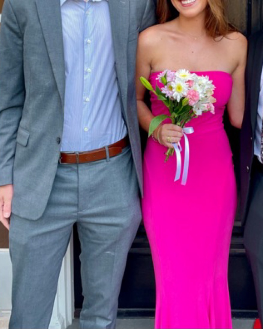 Norma Kamali x Revolve Strapless Gown by Norma Kamali - Pickle