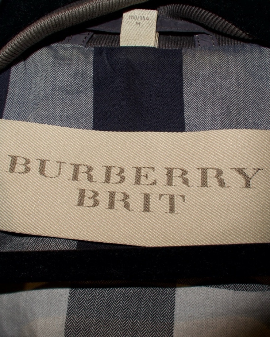 Oversized Burberry Brit Bomber Jacket by Burberry - Pickle