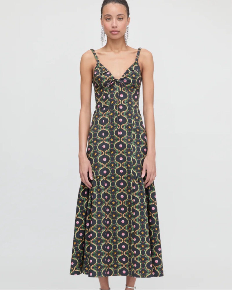 Hill House Home Black Cisco Lillie Dress by Hill House Home - Pickle