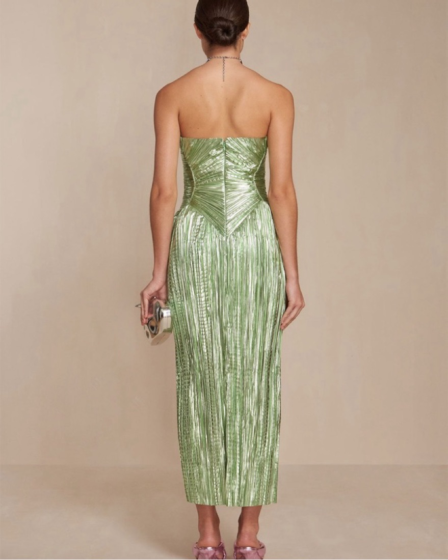 Cult Gaia Ashika Gown by Cult Gaia - Pickle