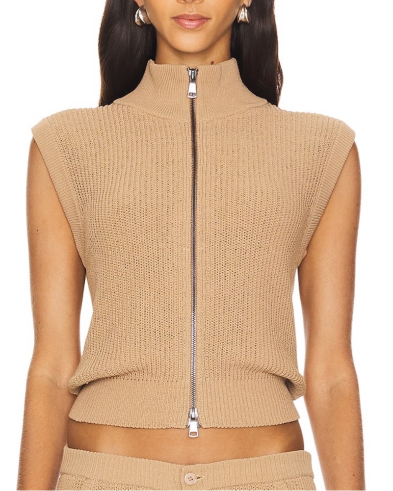 Aya Muse Aries Vest by Aya Muse - Pickle