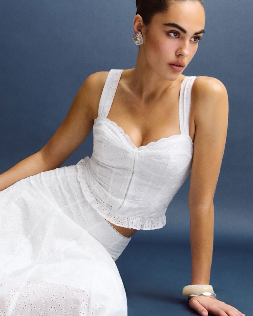 Reformation - Anatolia Two Piece Set by Reformation - Pickle