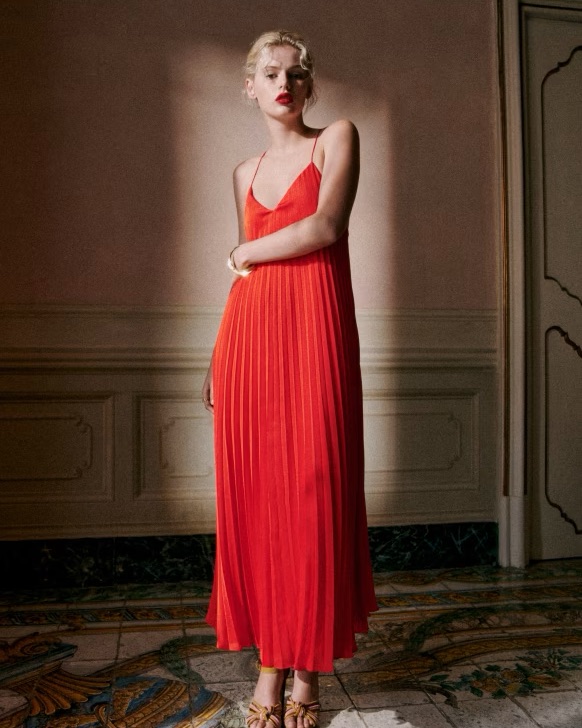 Sezane Pavlina Dress by Sezane - Pickle