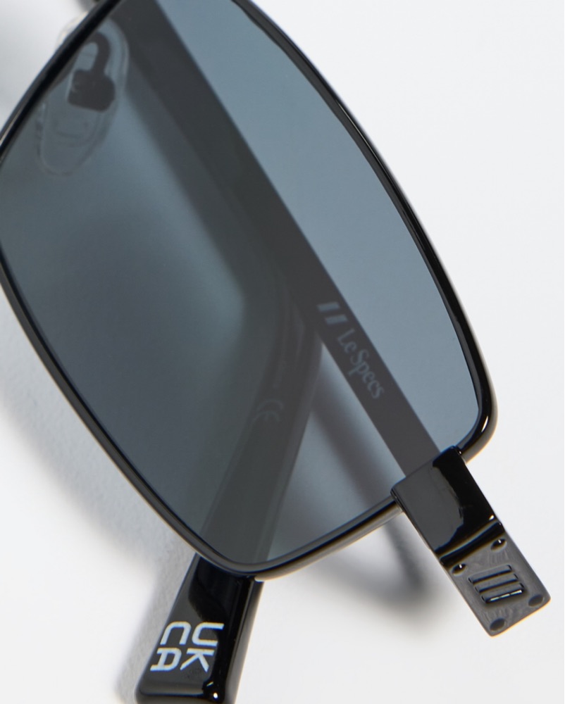 Le Specs Black Bizarro Sunglasses by Le Specs - Pickle