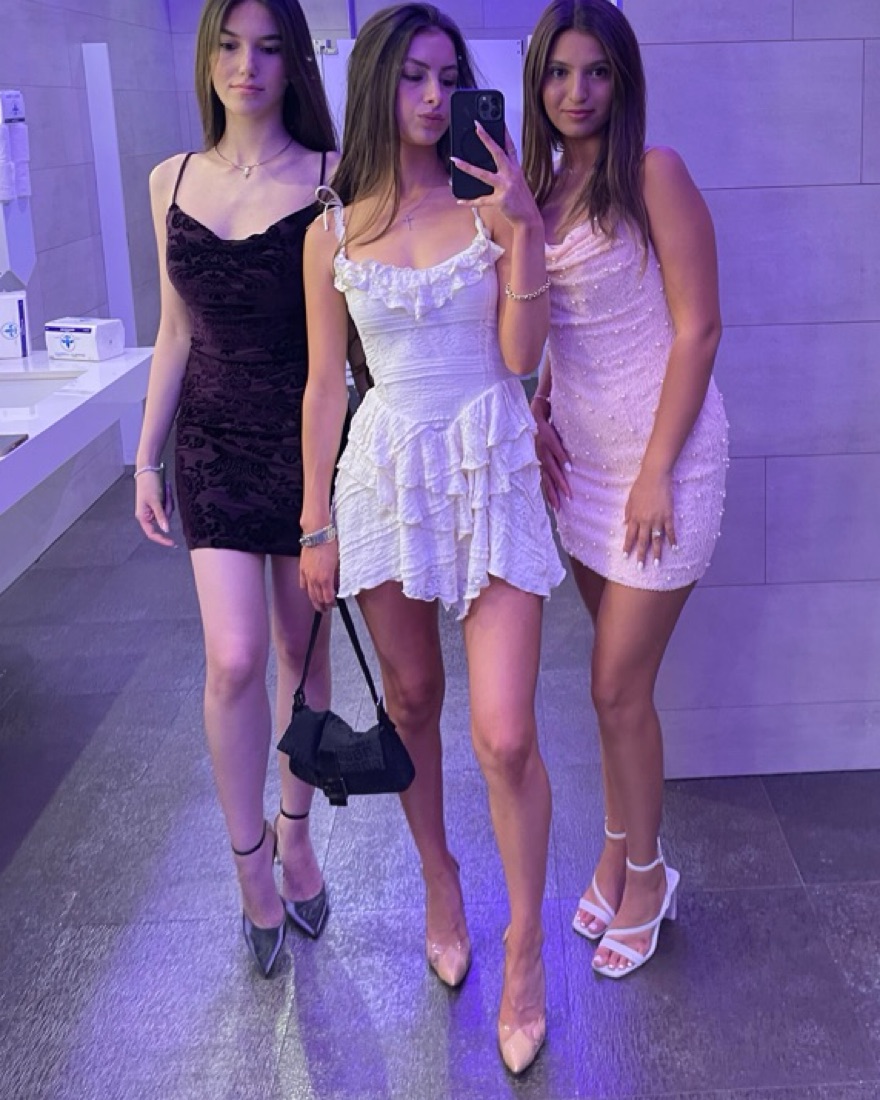 Ann Mini dress Ivory by Majorelle - Pickle