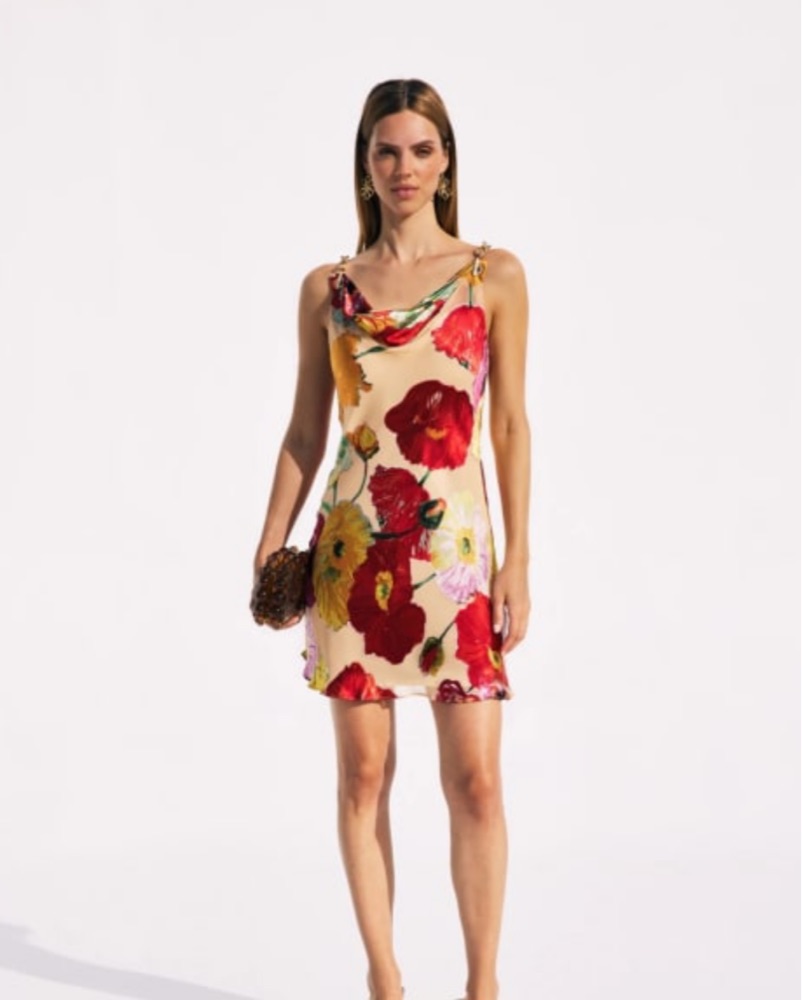 Cult Gaia Nerida Painted Mini by Cult Gaia - Pickle