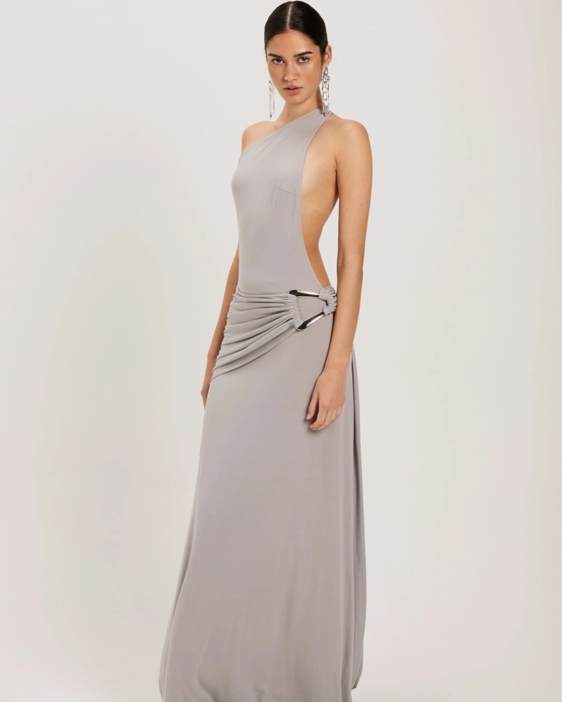 Ance Gria Gaia Gown - Silver Grey by Ance Gria - Pickle
