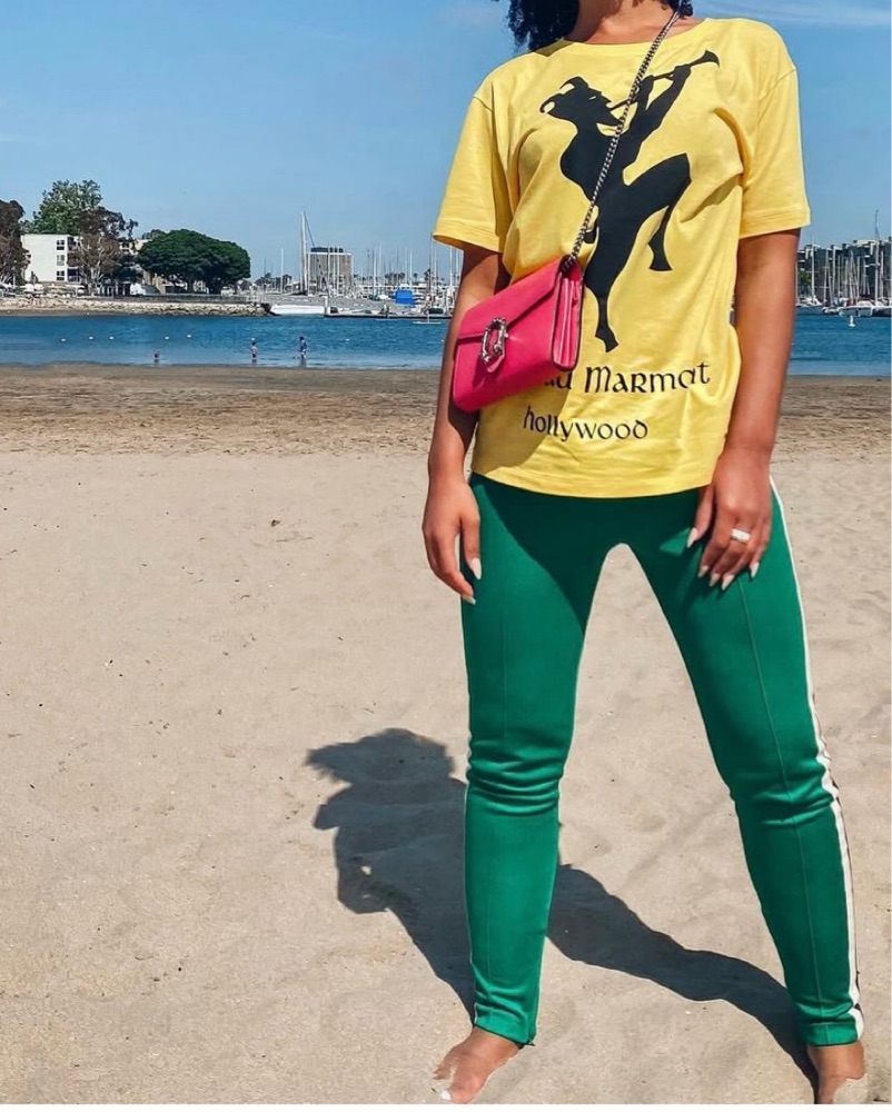 Gucci Chateau Marmont Hollywood T-shirt by Gucci - Pickle