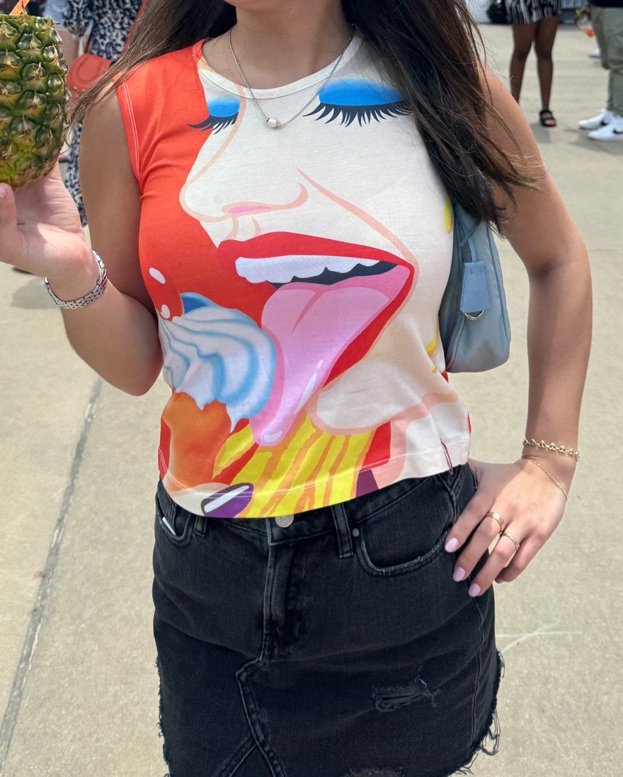 Miss Sixty Vintage Ice Cream Top by miss sixty - Pickle