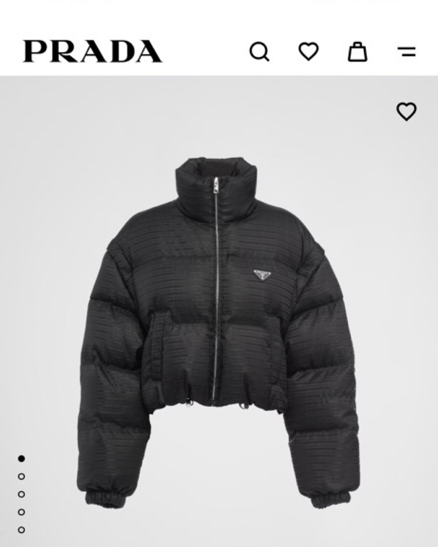 Prada Puffer Jacket by Prada - Pickle