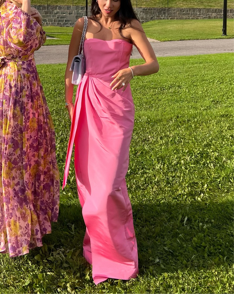 Rosie Assoulin Pink Bustier Dress by Rosie Assoulin - Pickle