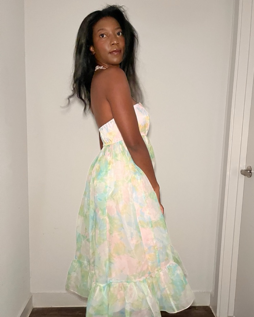 Maison Amory X Selkie Dress by Maison Amory - Pickle