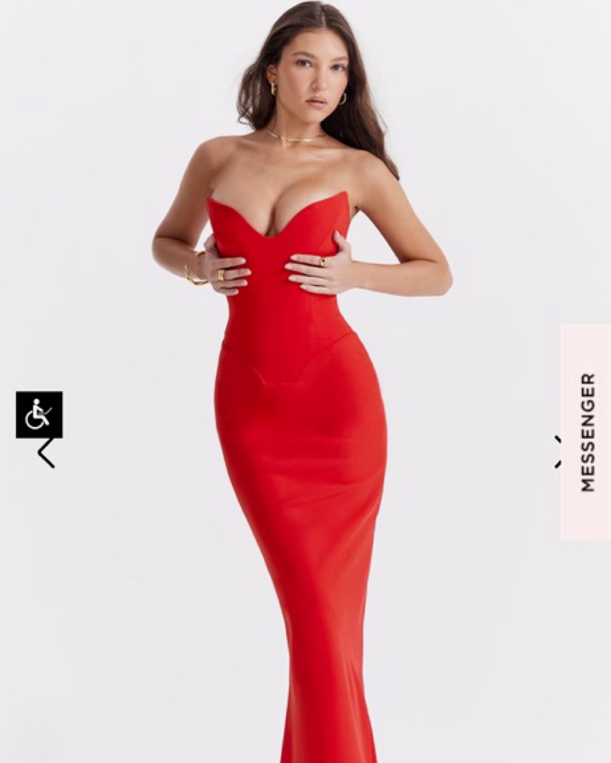 House Of CB - Red Tamara Dress by House of CB - Pickle