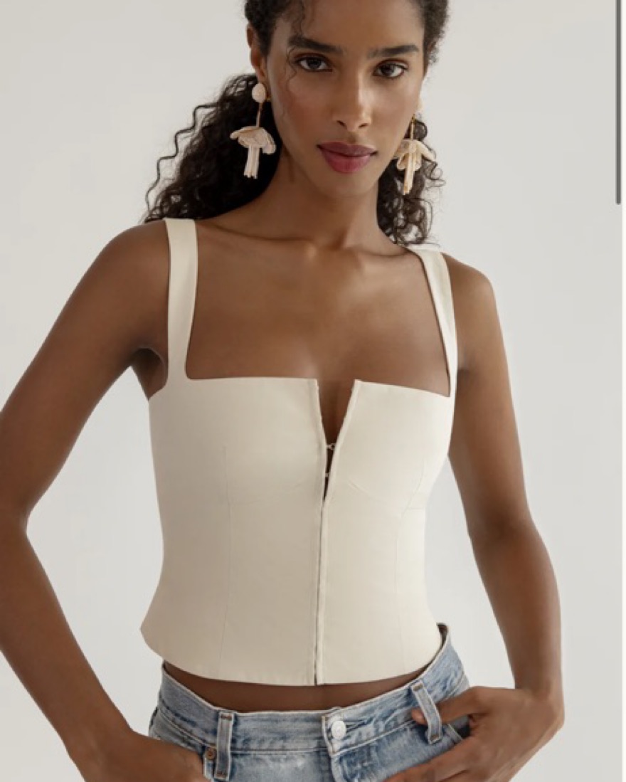 Orseund Iris Minimal Bustier by Orseund Iris - Pickle