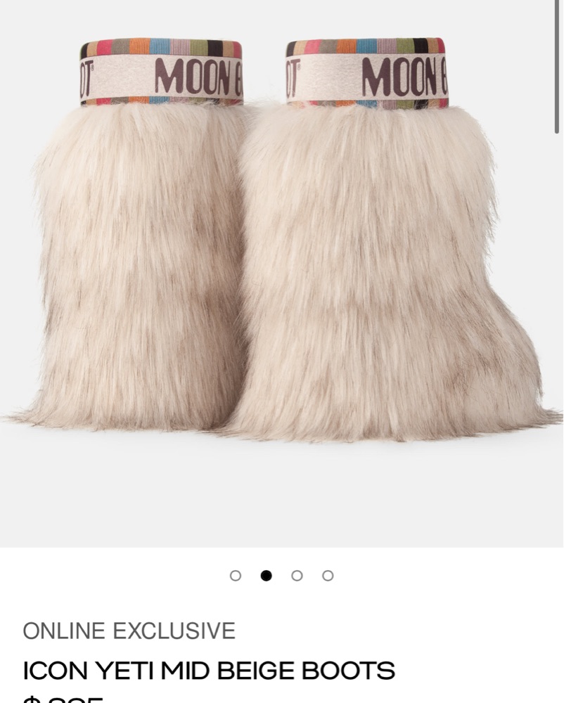 Moon Boot Icon Yeti Mid by Moon Boot - Pickle