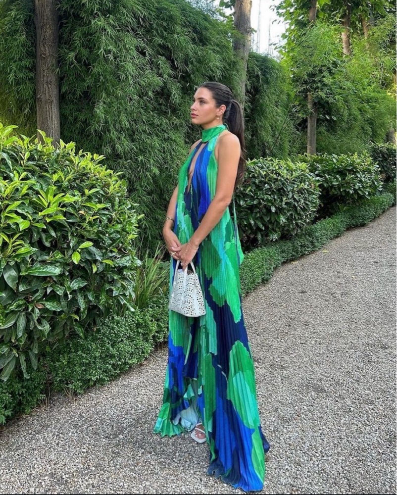 L'idee Opera Gown In Capri Green by L'idee - Pickle