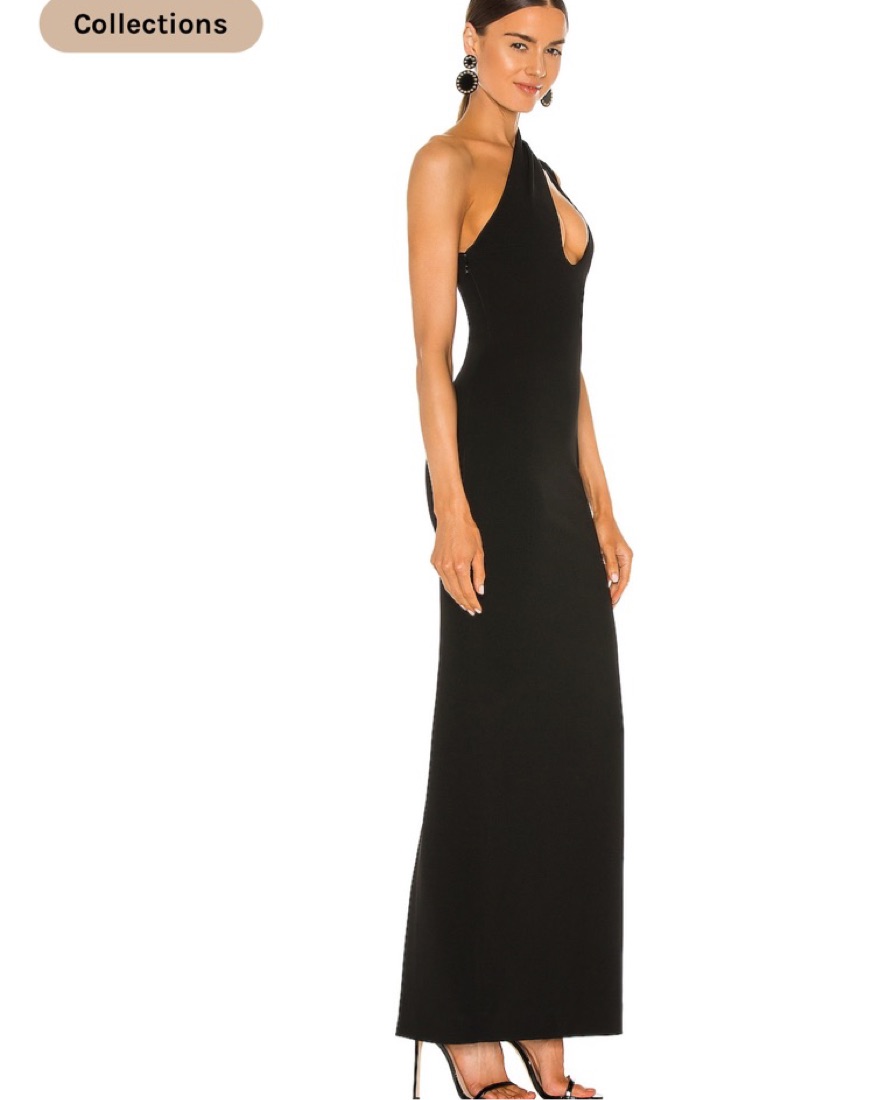 【大人気！】SOLACE LONDON ☆カリーナマキシドレスブラック Solace London Black Krista Maxi Dress | Pickle