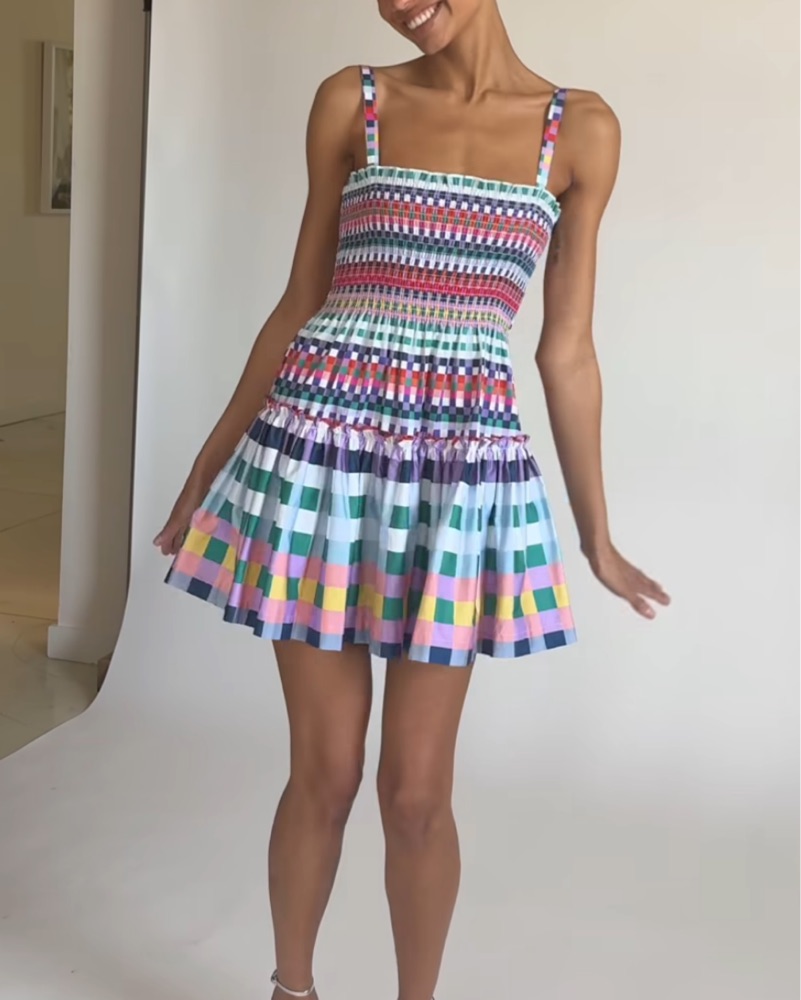 Hill house Seraphina Mini Nap Dress by Hill House - Pickle