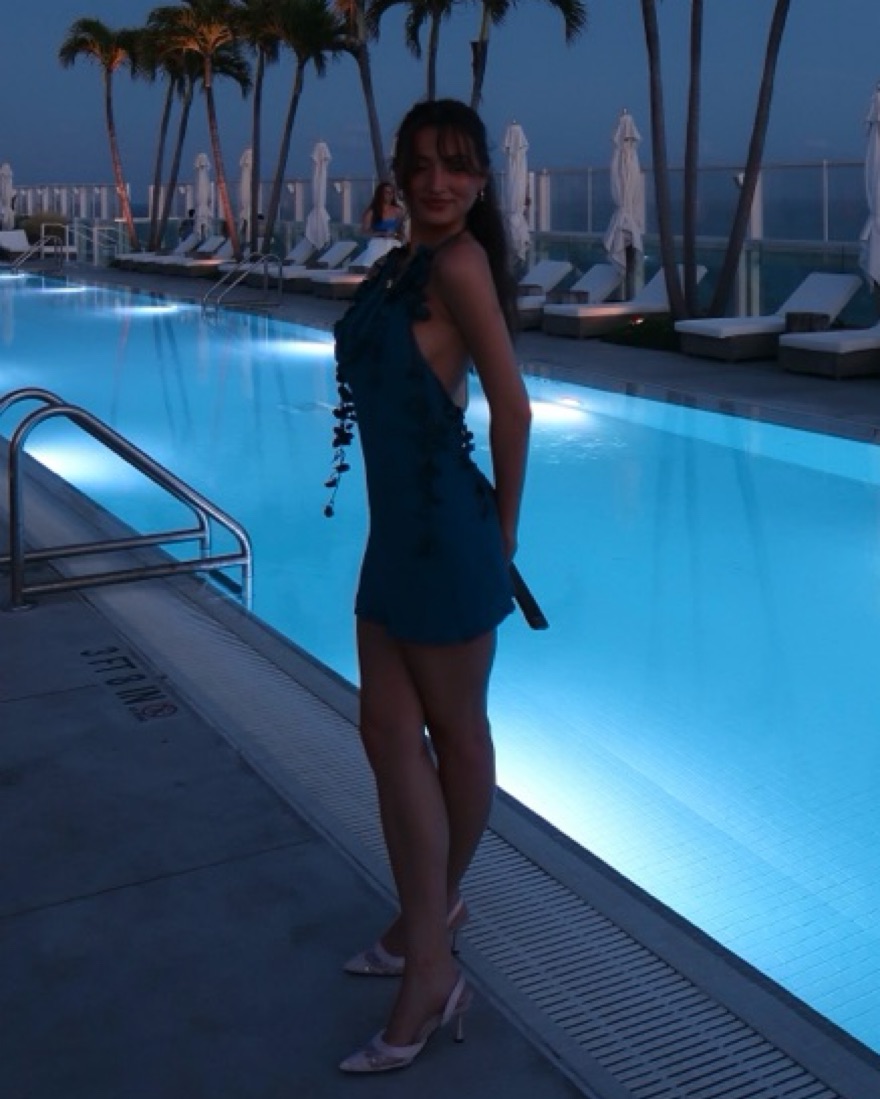 Cult Gaia Open Back Angelou Dress by Cult Gaia - Pickle