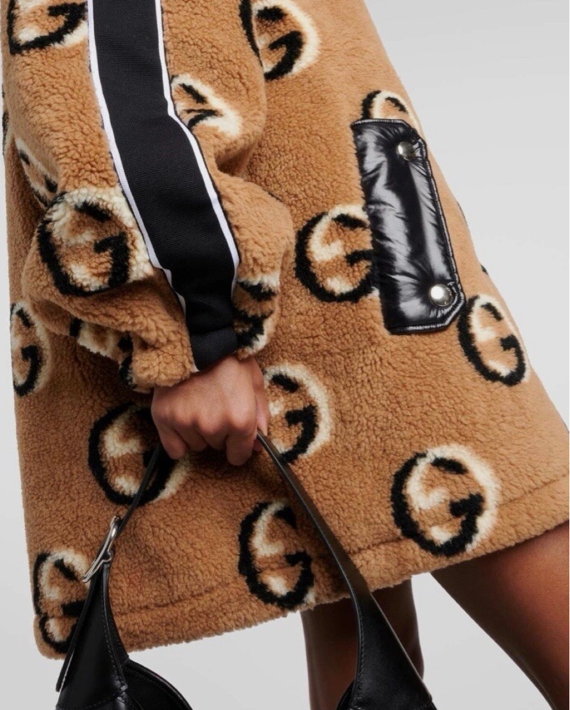 Gucci Teddy Logo Jacket by Gucci - Pickle