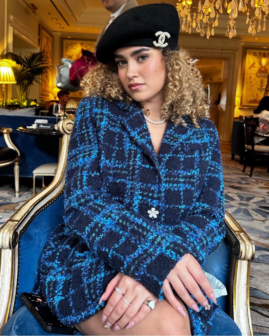 Danielle Guizio Blue Tweed Set by Danielle Guizio - Pickle