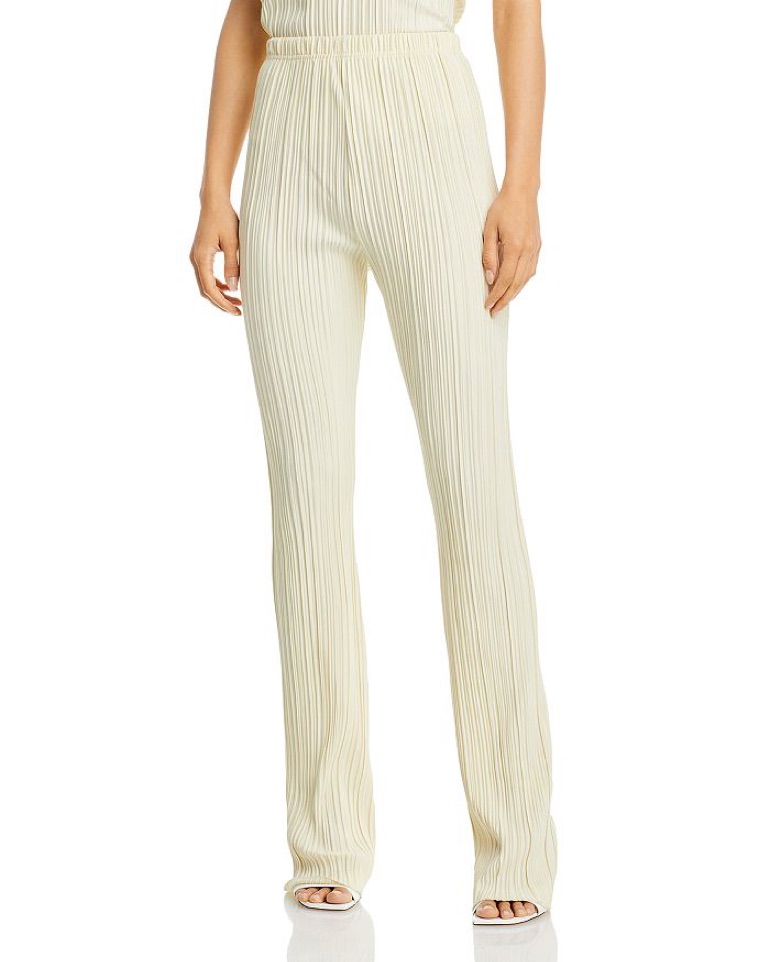 Anine Bing Billie Pants In Cream by Anine Bing - Pickle