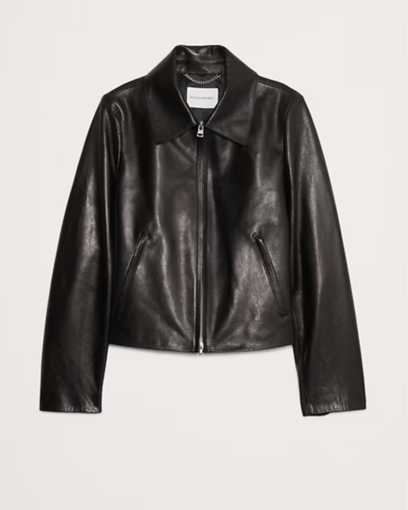 sei_　leather jacket archive 90s 短丈 Original Rare Vintage 90s the Leather Showroom Soundgarden Grunge