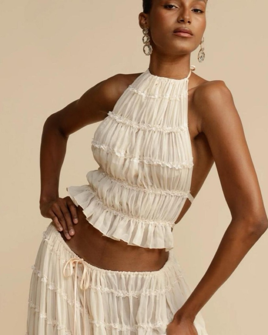 Arcina Ori Juliette Top by Arcina Ori - Pickle