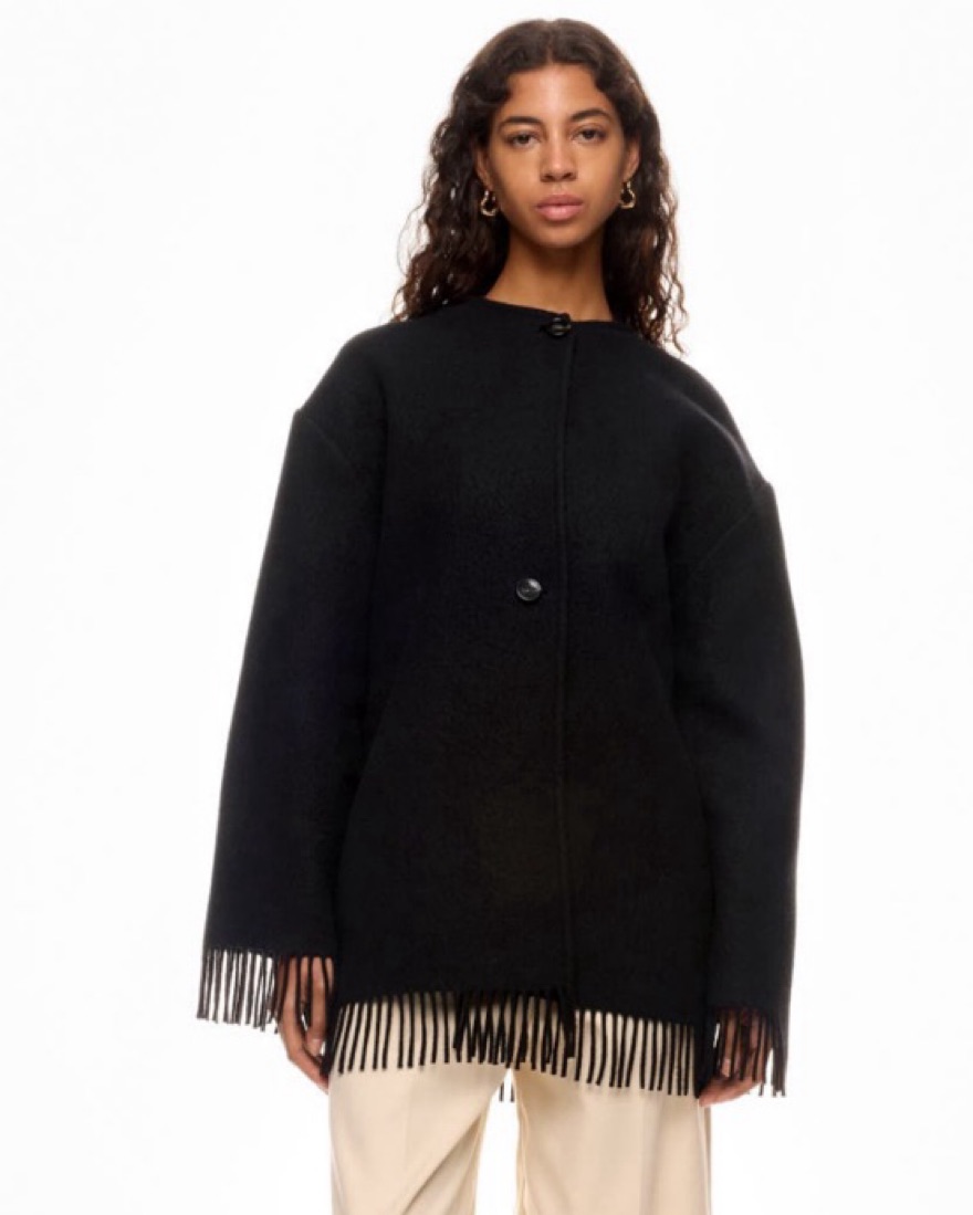 agnes b ハイネック　ブルゾン　ウール　archive opium 黒 Rodebjer Agnes by Nordstrom - Rodebjer - Pickle