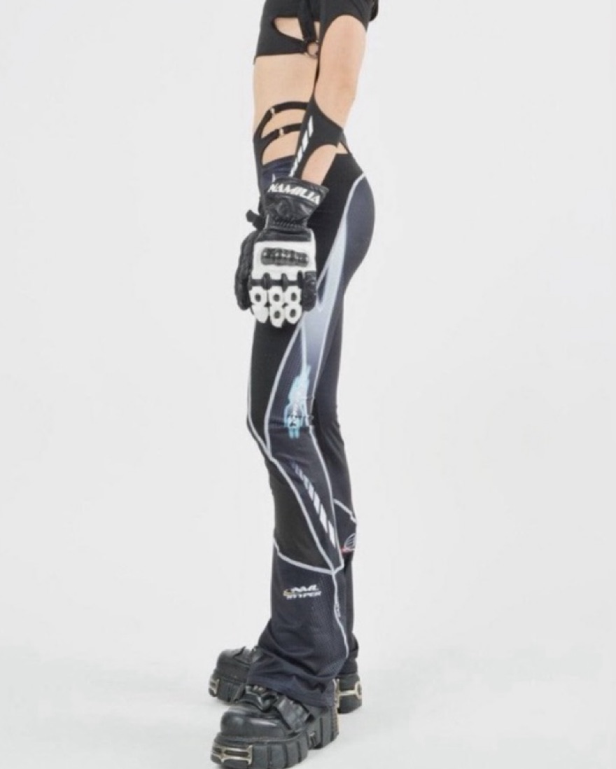 Namilia Moto Rave Pants by Namilia - Pickle