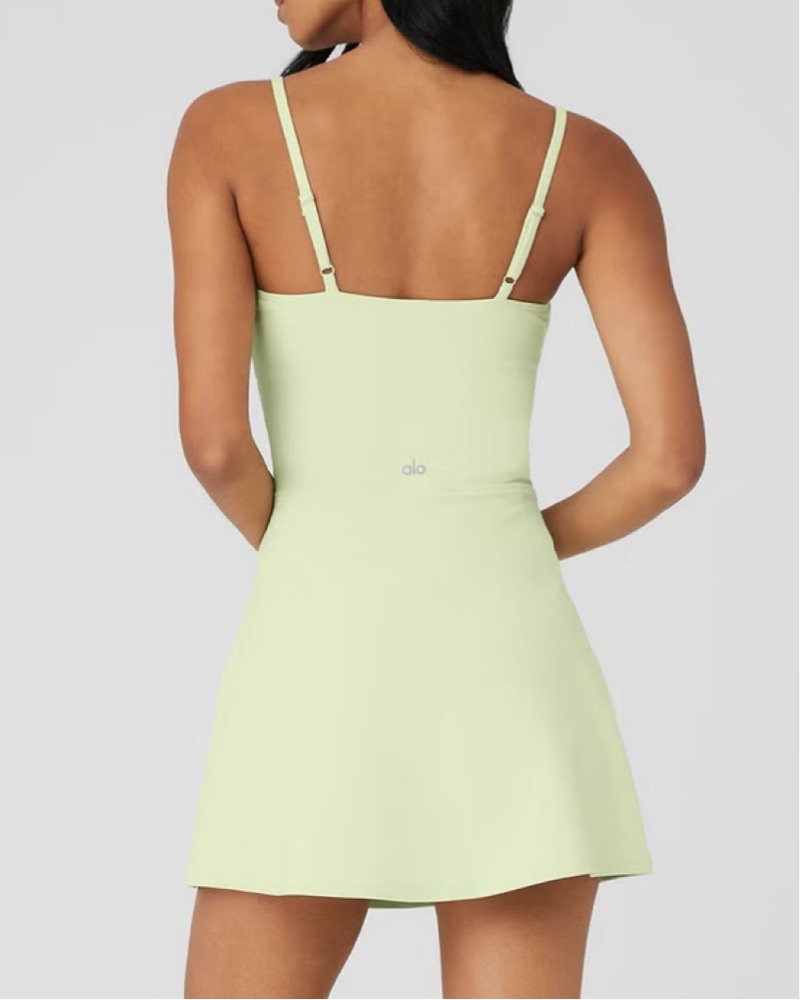 Alo Yoga - Mint Green Tennis Dress by Alo Yoga - Pickle