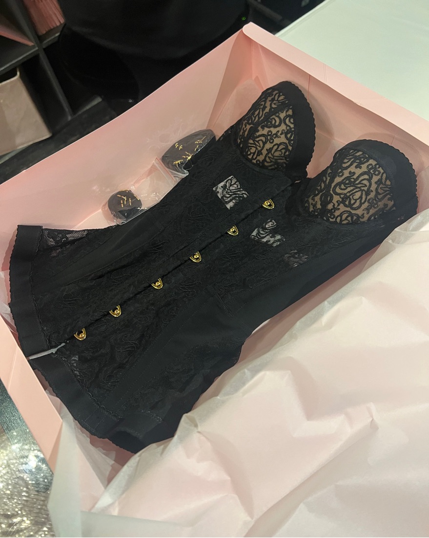 Agent Provocateur Mercy Corset by Agent Provocateur - Pickle