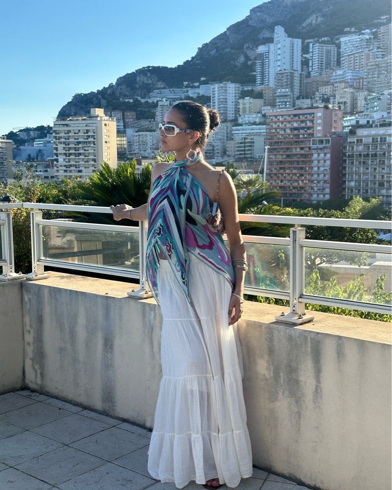 Emilio Pucci Scarf / Top / Coverup by Pucci - Pickle