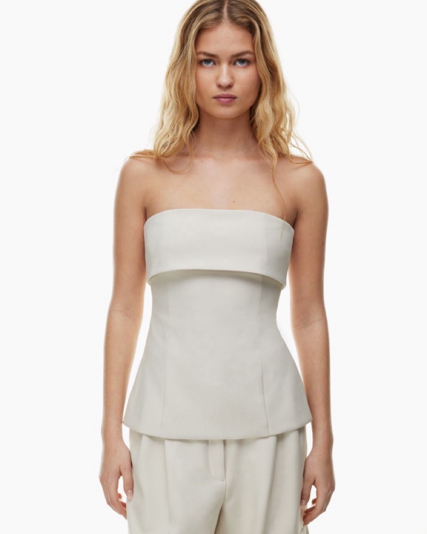 Aritzia Babaton Element Tube Top by Aritzia - Pickle