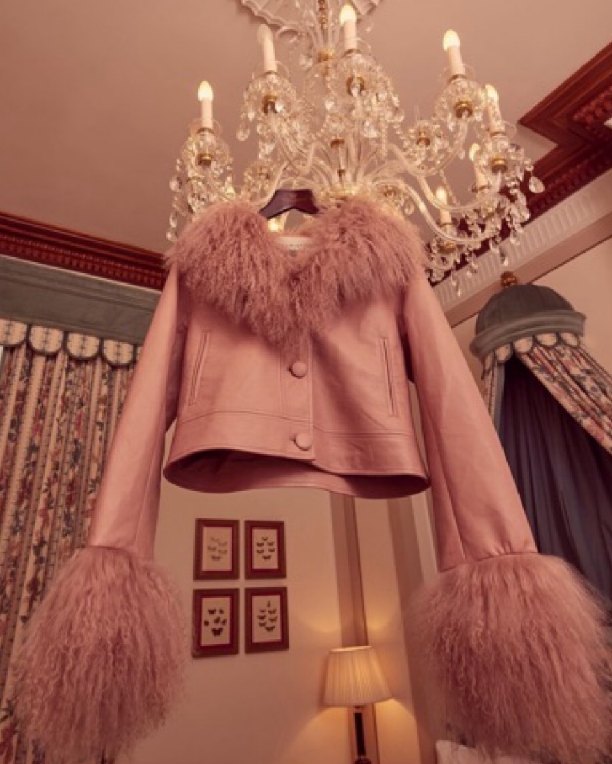 Charlotte Simone Cropped Penny Jacket by Charlotte Simone - Pickle