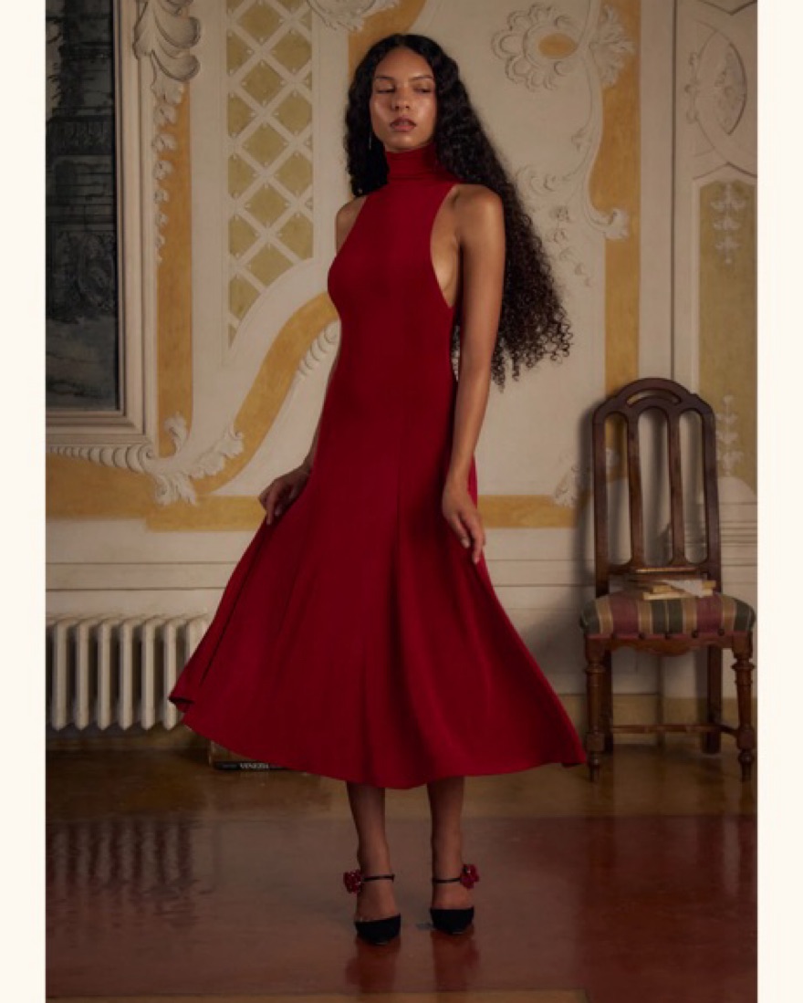 Mirror Palais Supermodel Dress by Mirror Palais - Pickle