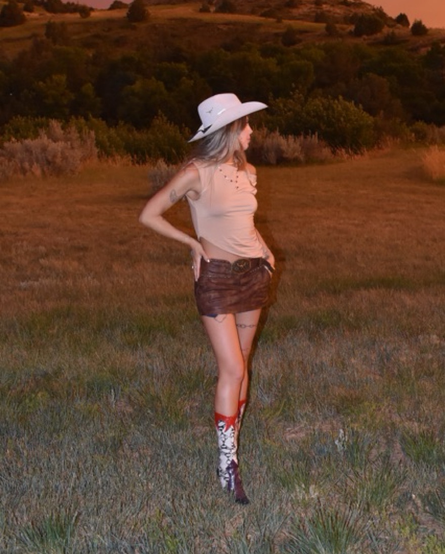 Jaded London Easy Rider Micro Skirt by Jaded London - Pickle