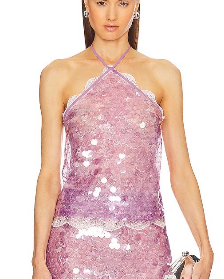 Siedres Negy Sequin Top by Siedres - Pickle