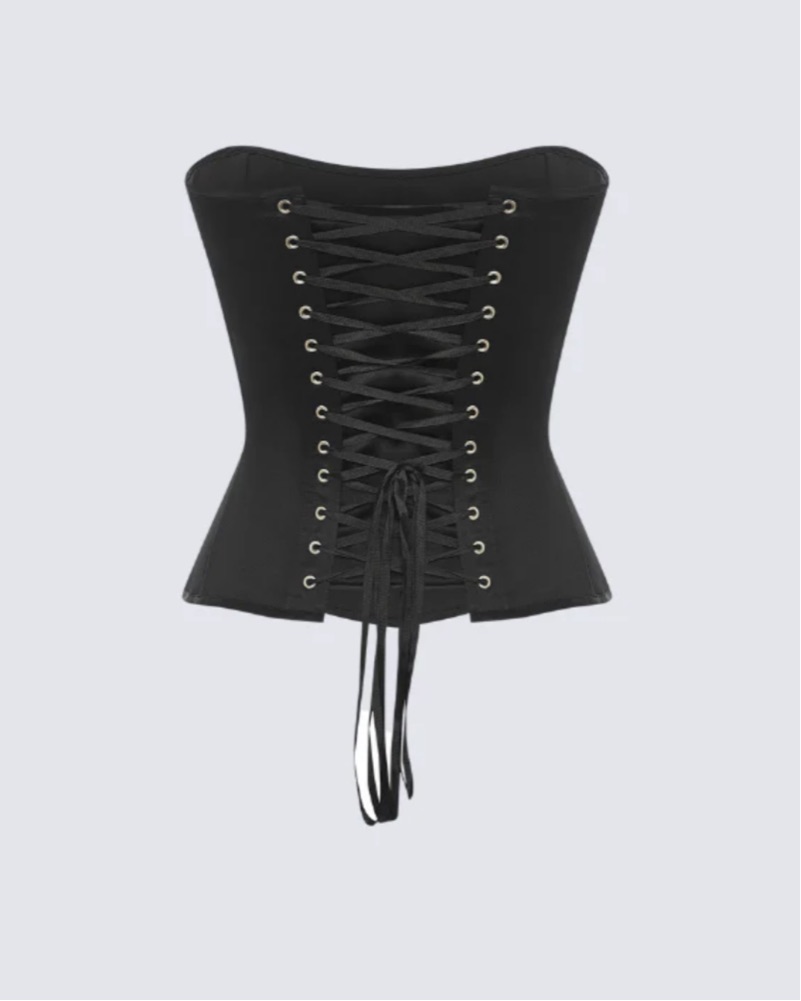 Black Corset by Perfect Corset NY - Pickle
