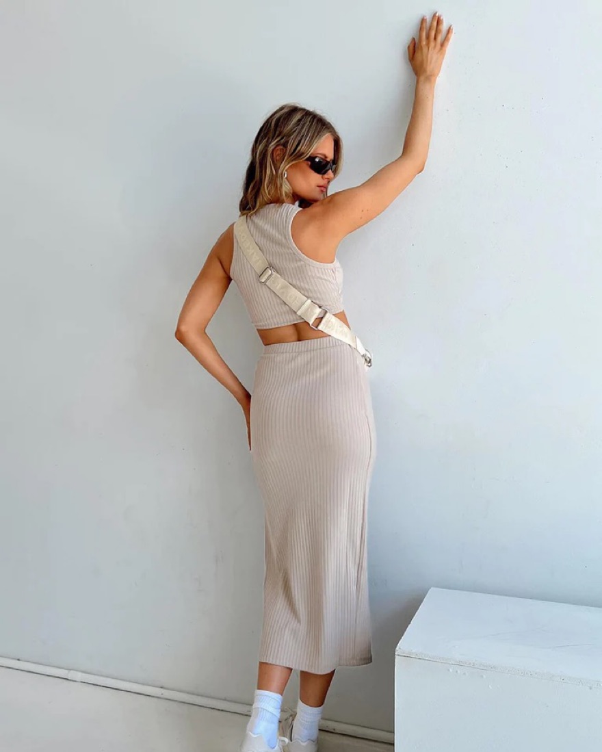 Ellie Set Beige by Princess Polly - Pickle