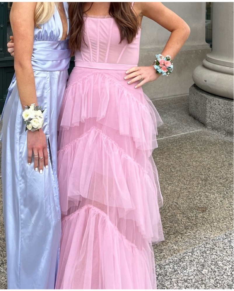 【BCBG】超美品★ビーシービージー パープル プリーツフリルミニドレス BCBGMAXAZRIA corset tulle gown by BCBGMAXAZRIA - Pickle