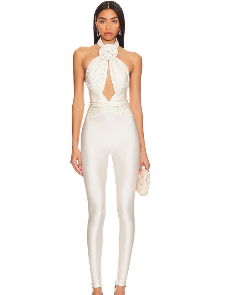 Ronny Kobo Abreen Catsuit - White Cream by Ronny Kobo - Pickle