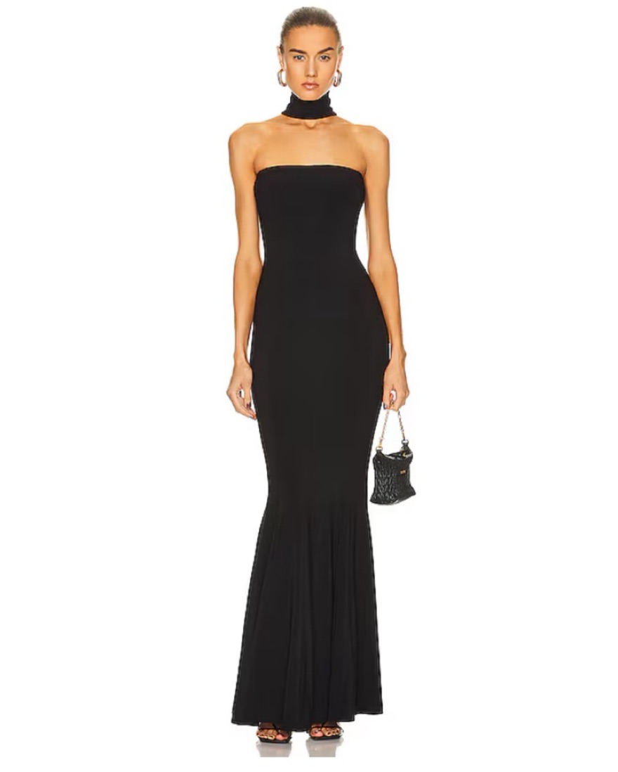 Norma Kamali Strapless Fishtail Gown | Pickle